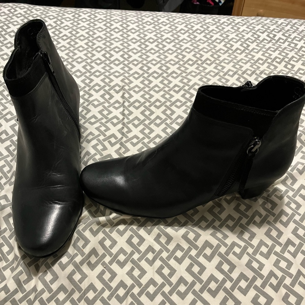 Black boots